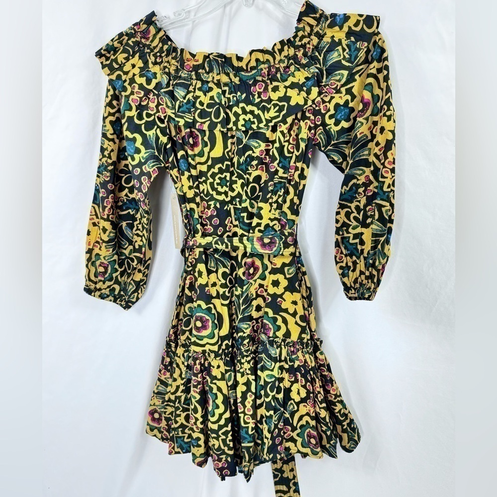 Cleobella Thala Mini Dress Yellow - Picture 7 of 9